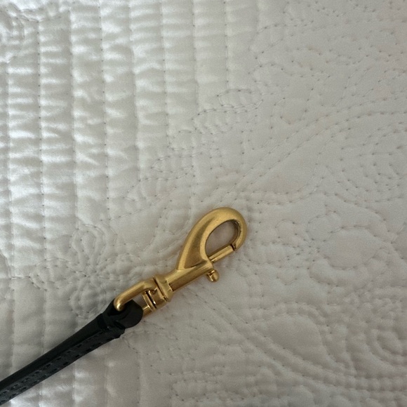 Tory Burch Black Canvas Monogram Mini Bag - Picture 5 of 10